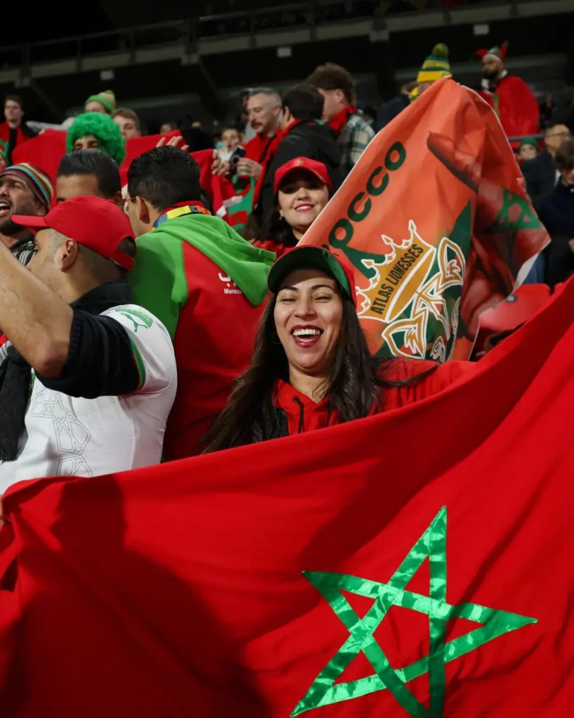 Moroccan fans are proud of their team despite loss to France/Instagram @fifawomensworldcup
