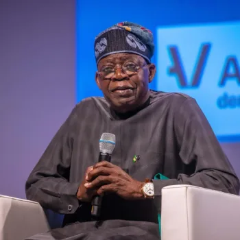 Tinubu believes he is capable of positively transforming the Nigerian economy/Instagram @officialasiwajubat