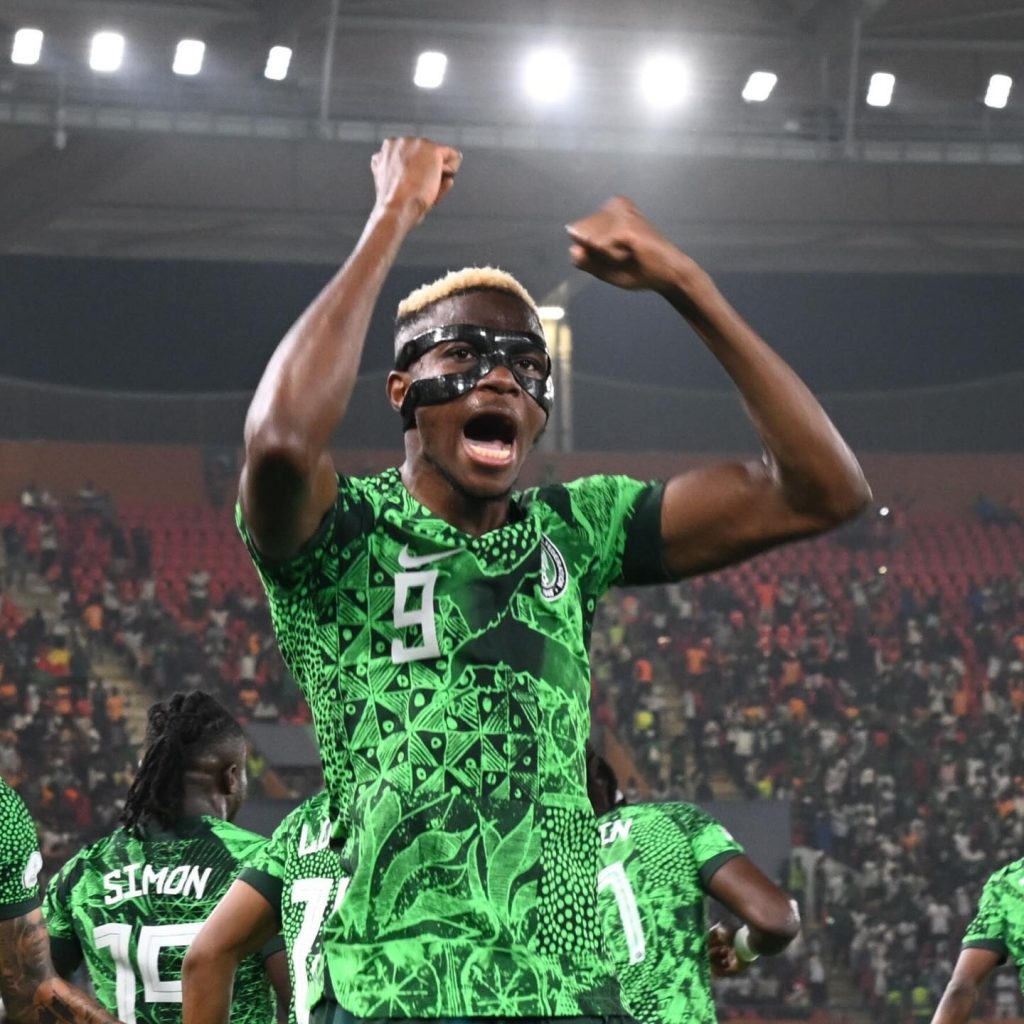 Osimhen was pivotal for Nigeria at the 2023 AFCON/Instagram @ng_supereagles