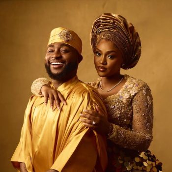 Davido says he sees his late mother in Chioma/Instagram @davido