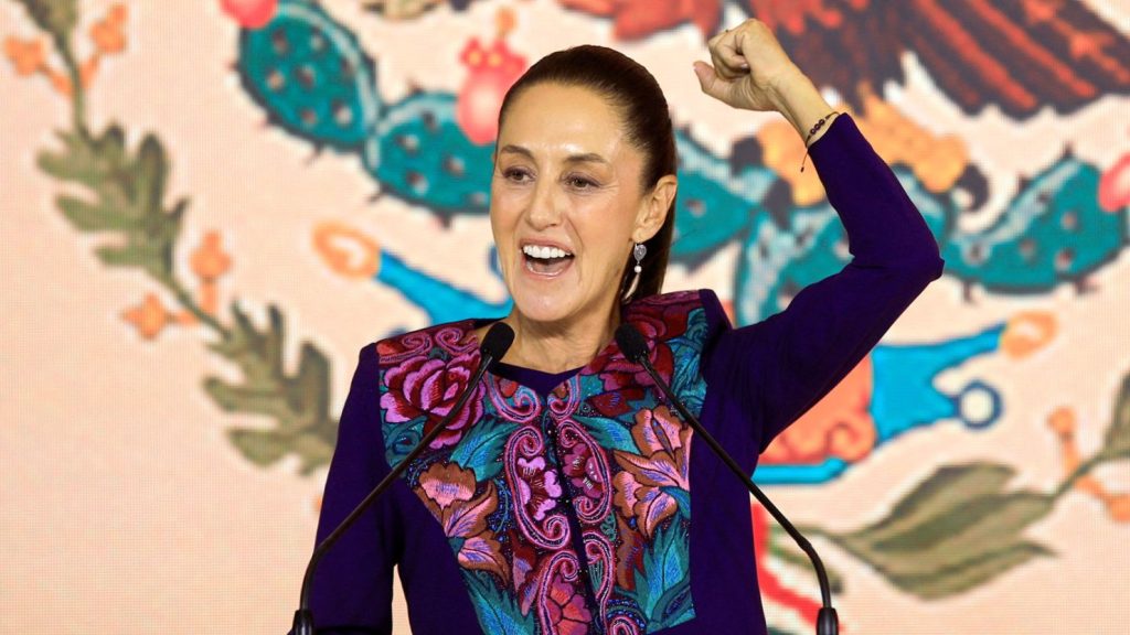 Claudia Sheinbaum was Mayor of Mexico Town before stepping down to run for office/Reuters