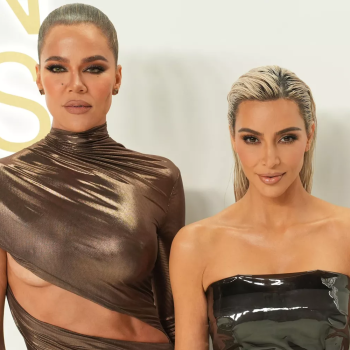 Khloé Kardashian (left) and Kim Kardashian (right)/Getty Images