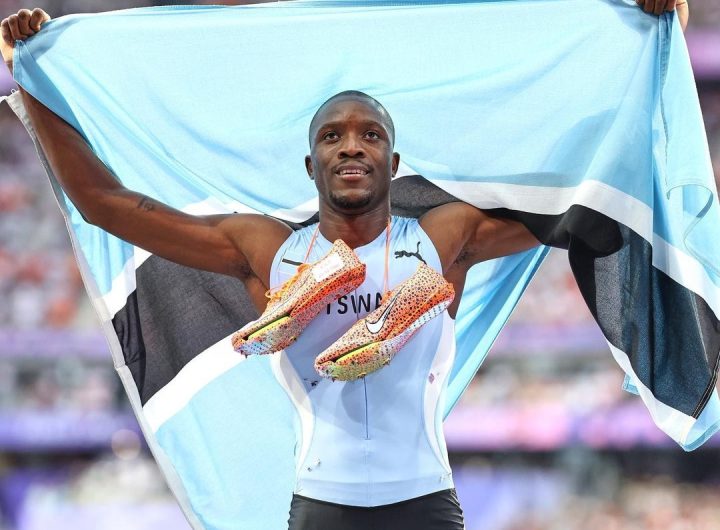 Tebogo is the first ath;ete from Botswana to win an Olympic gold/ Instagram @olympics