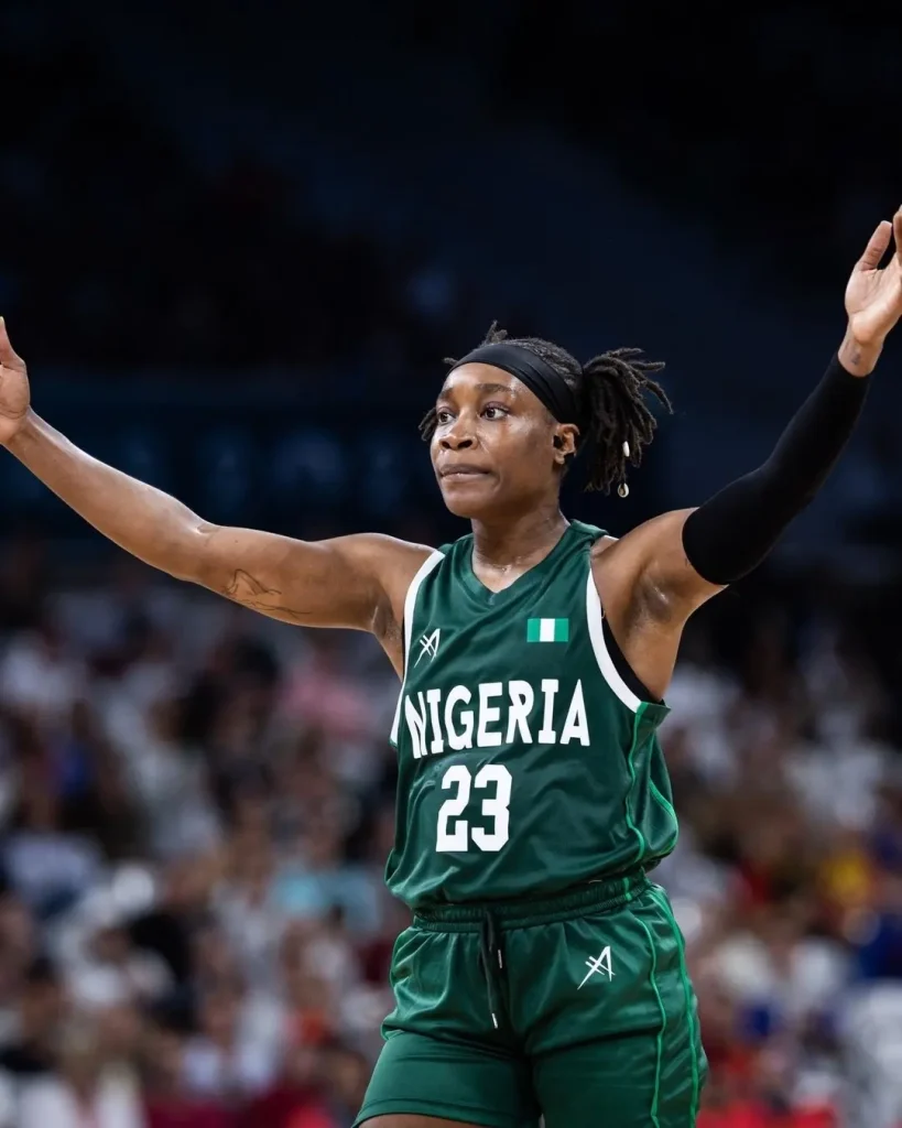 Ezinne Kalu was in red-hot form for Nigeria against Canada/ Instagram @fiba