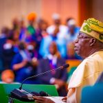 Tinubu said the 2025 National Budget signals the end of lamentations/Instagram @officialasiwajubat