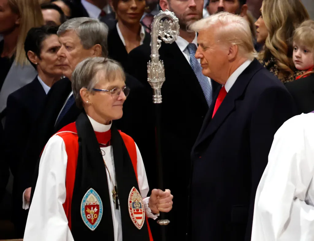 Trump was not impressed with the Bishop's plea/Lionscrib