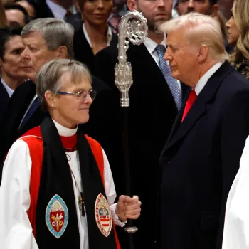 Trump was not impressed with the Bishop's plea/Lionscrib