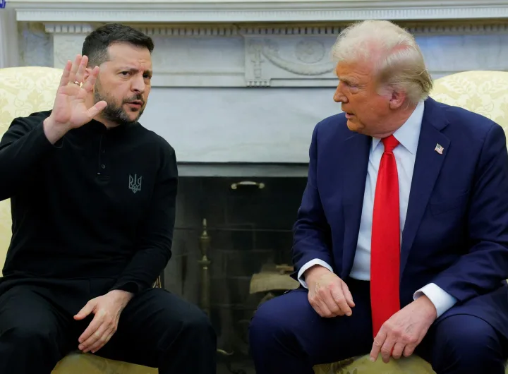 Trump kicked Zelenskyy out over refusal to promote talks aimed at ending the over-three-year conflict with Russia/Reuters